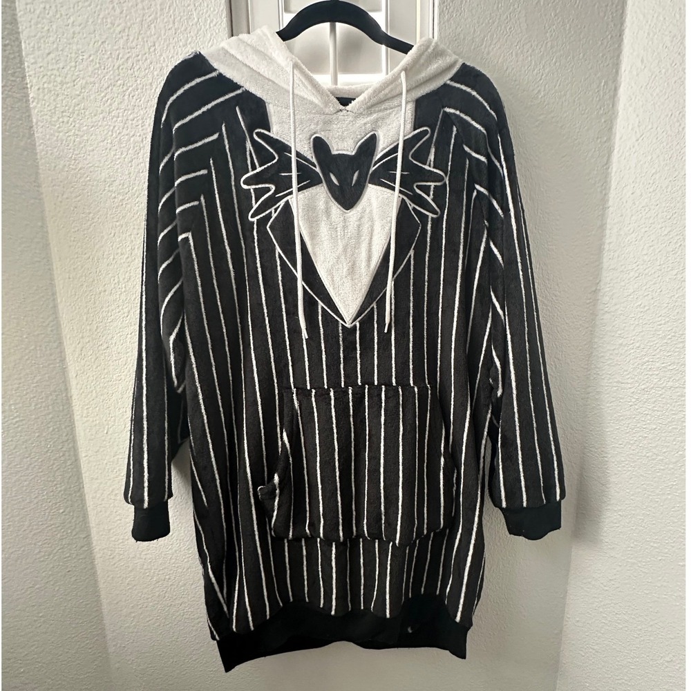 Disney The Nightmare Before Christmas Jack Skellington Hoodie Youth M 8-10